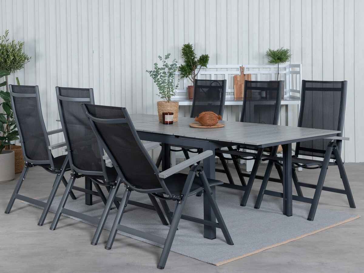 Komplet mize in stolov Dallas 689