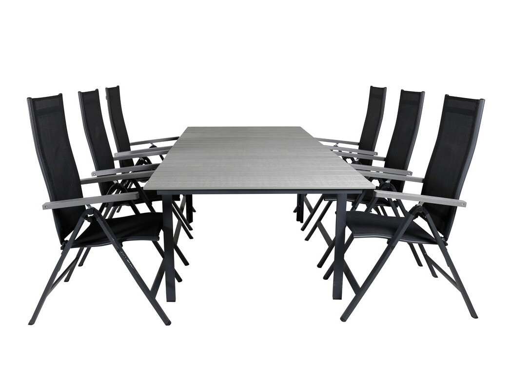 Komplet mize in stolov Dallas 689