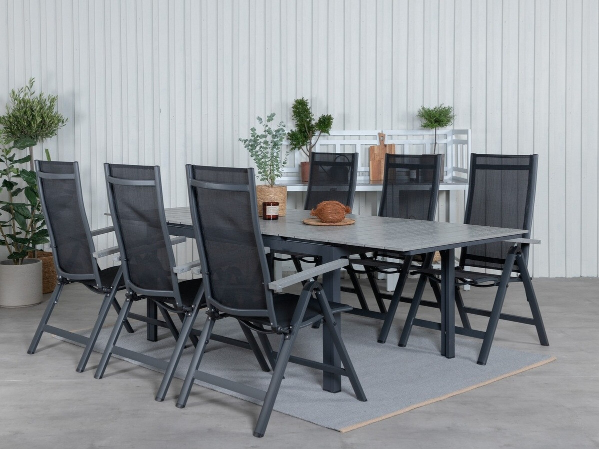 Komplet mize in stolov Dallas 689