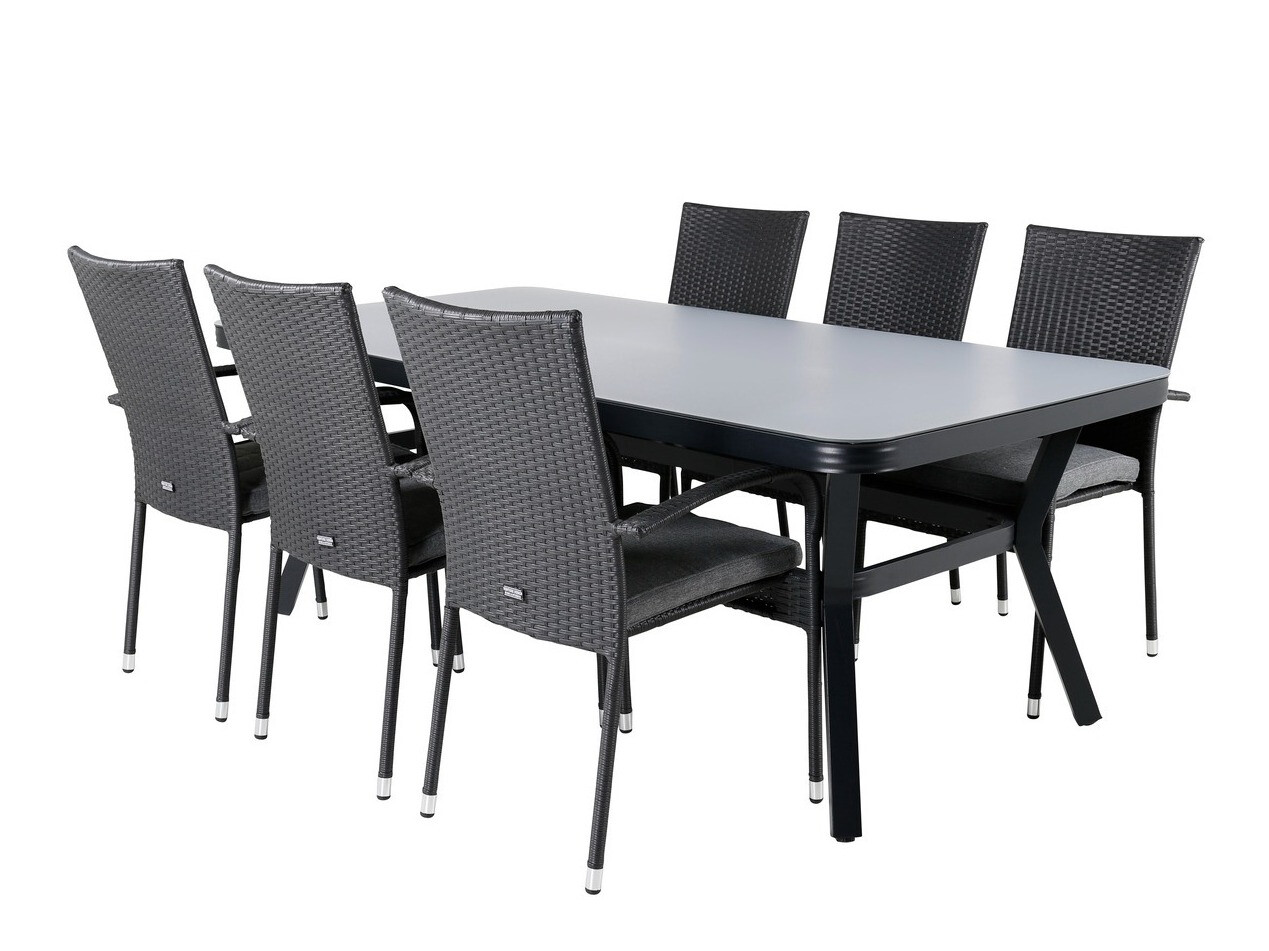 Komplet mize in stolov Dallas 2136