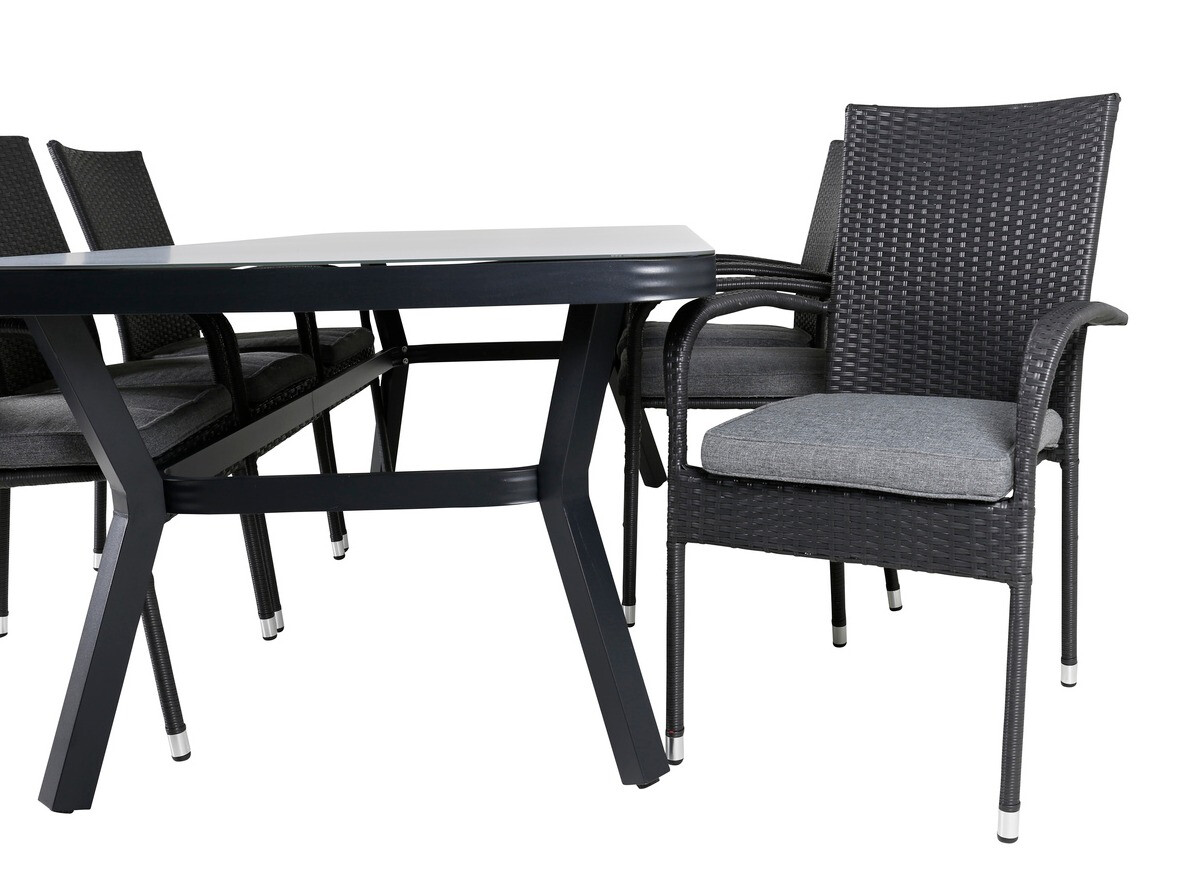 Komplet mize in stolov Dallas 2136