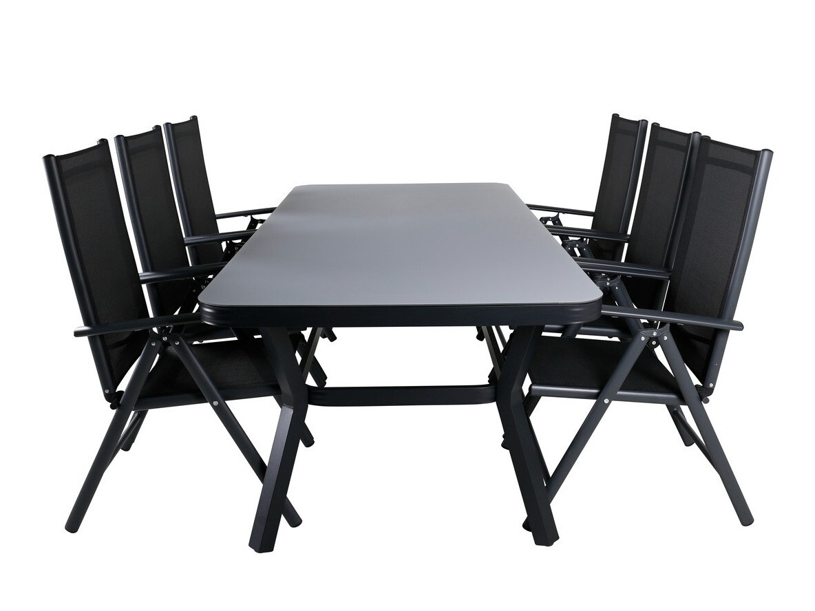 Komplet mize in stolov Dallas 2137