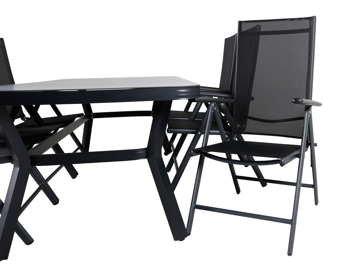 Komplet mize in stolov Dallas 2137