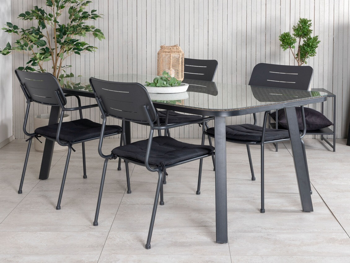 Komplet mize in stolov Dallas 2147