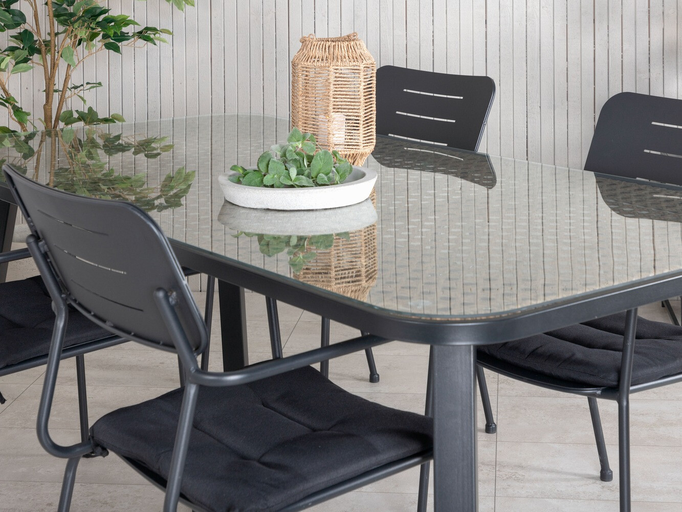 Komplet mize in stolov Dallas 2147