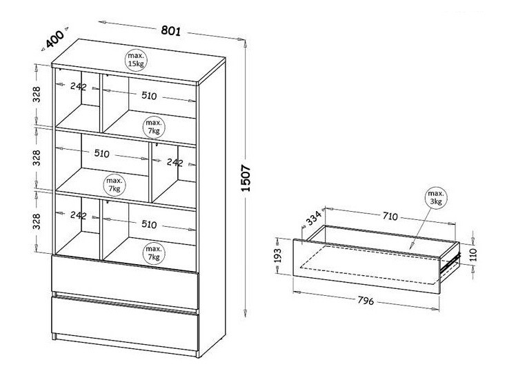 Regal Evaropha 103 (Wotan hrast + Bela)