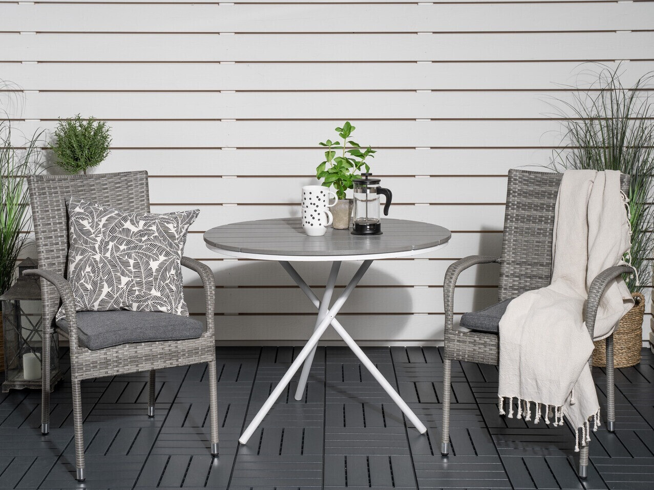 Komplet mize in stolov Dallas 2246