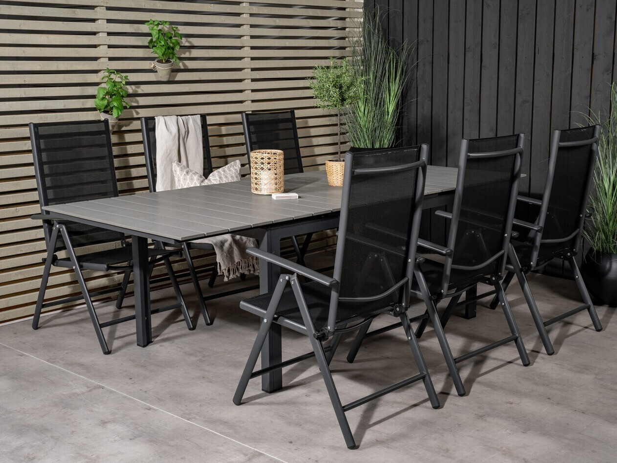 Komplet mize in stolov Dallas 2335
