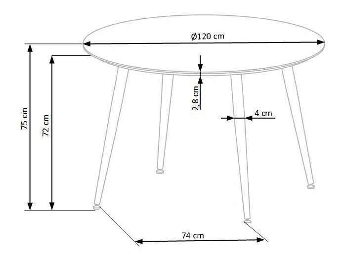 Jedilniški komplet Houston 757