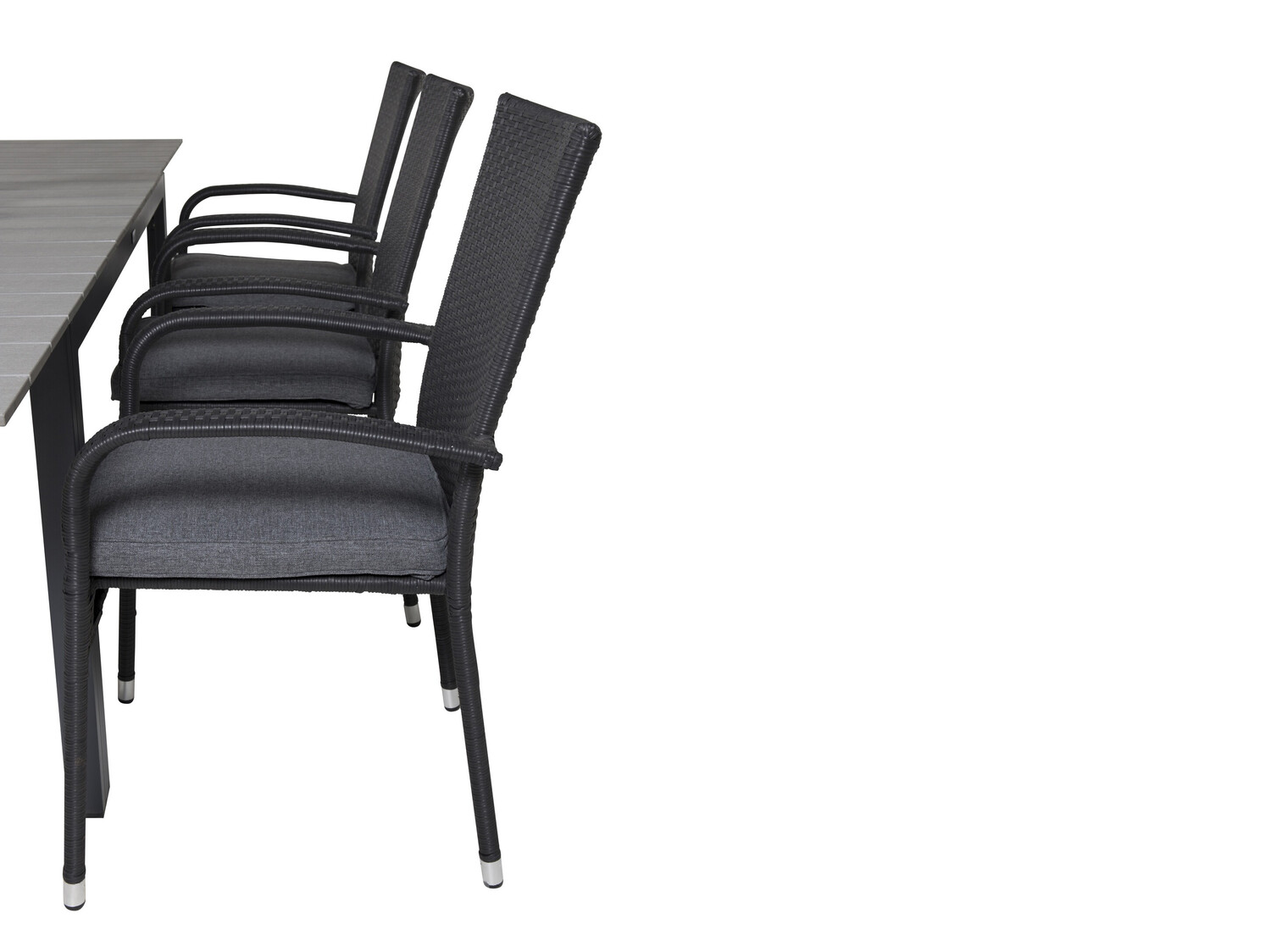 Komplet mize in stolov Dallas 2479