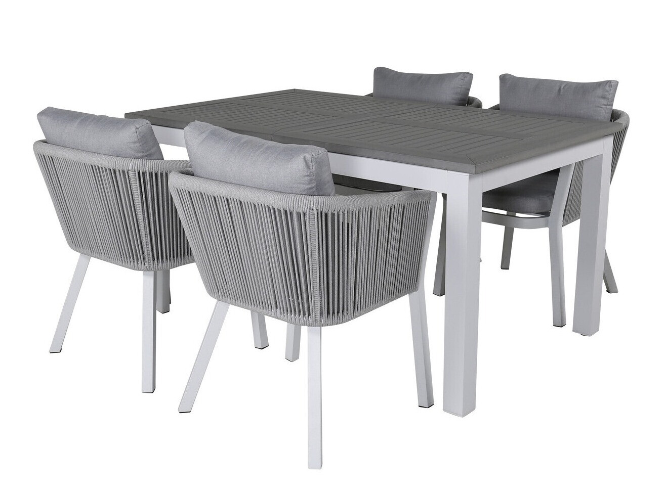 Komplet mize in stolov Dallas 2805