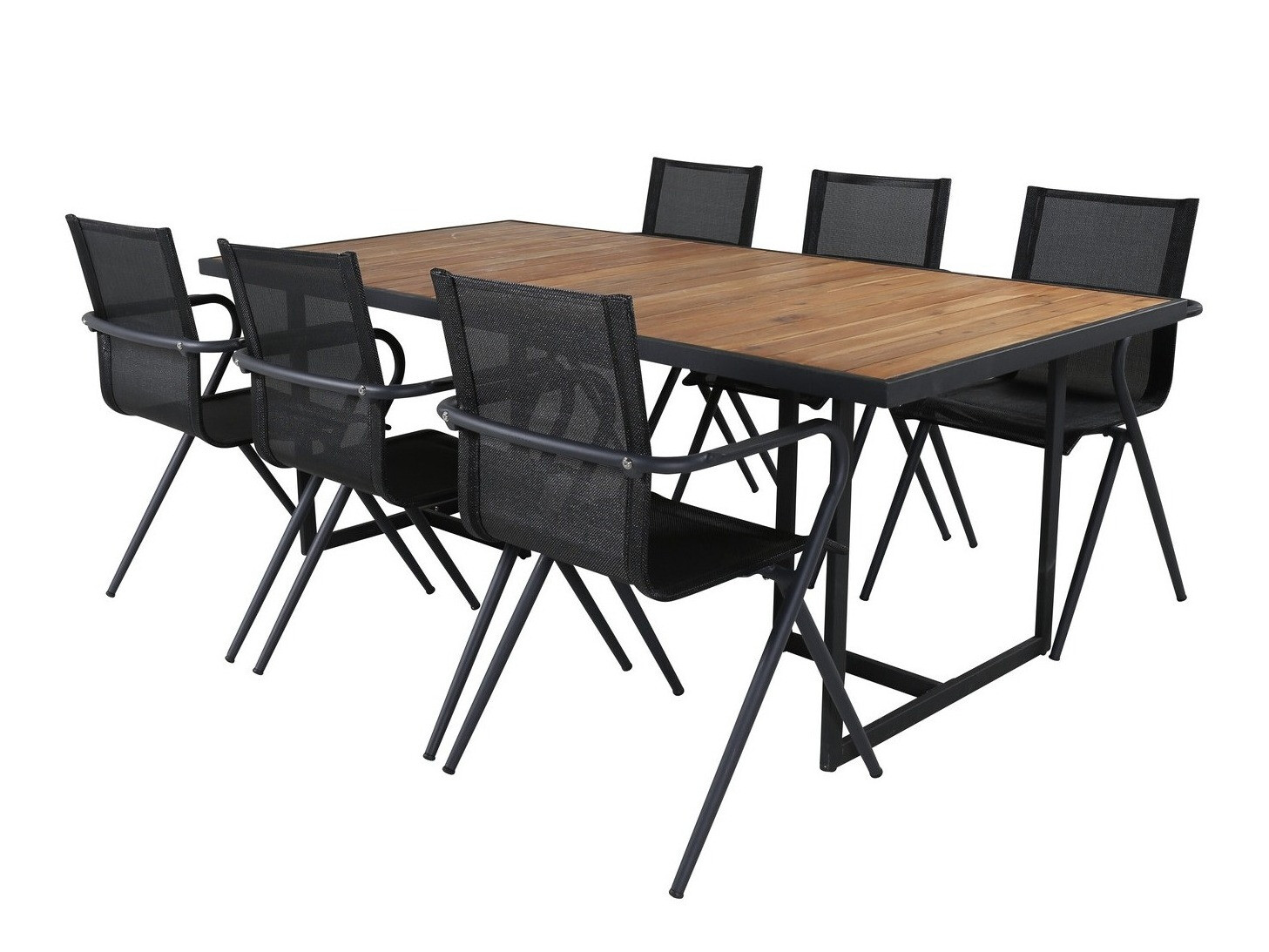 Komplet mize in stolov Dallas 2899