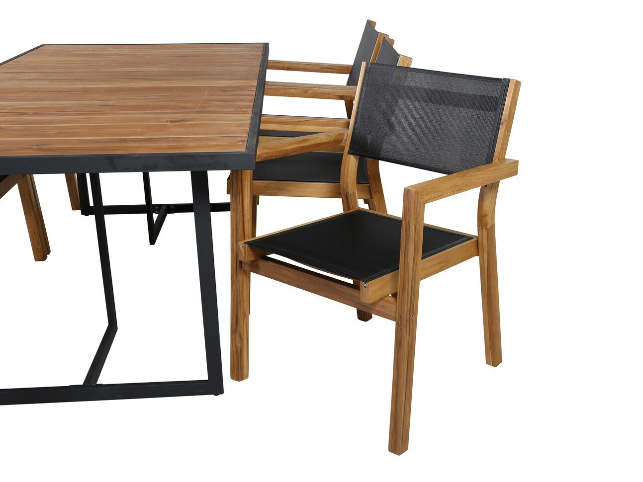 Komplet mize in stolov Dallas 2919