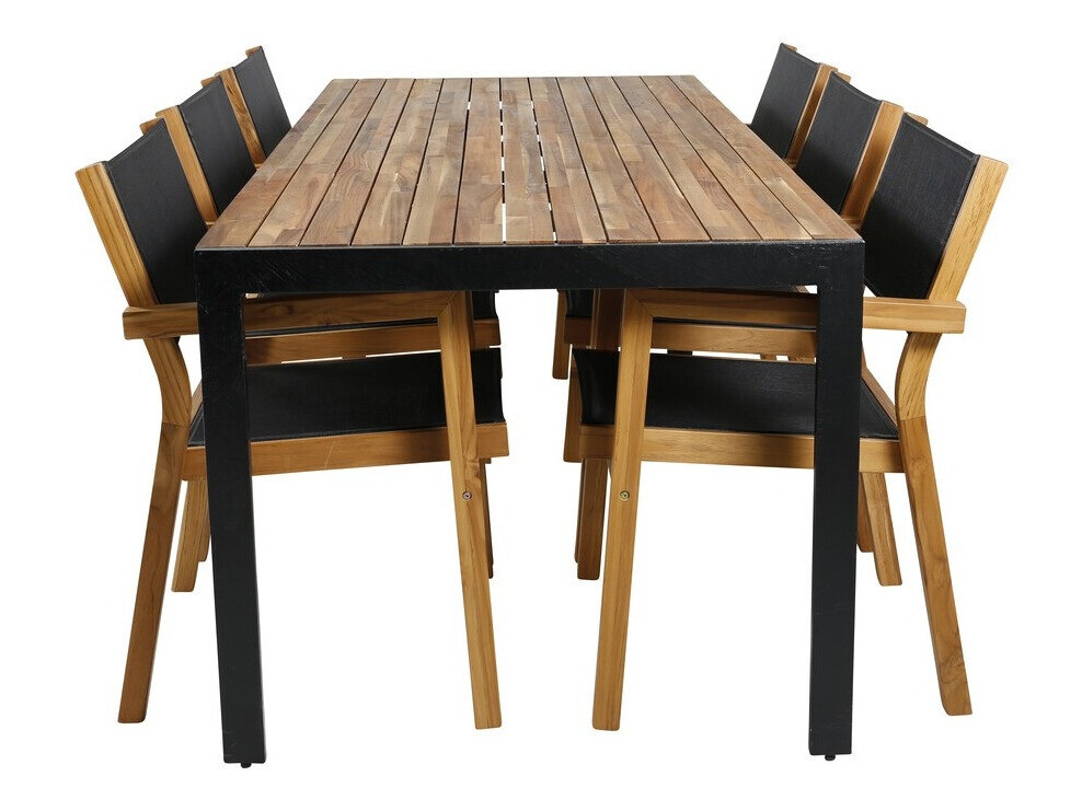 Komplet mize in stolov Dallas 2940