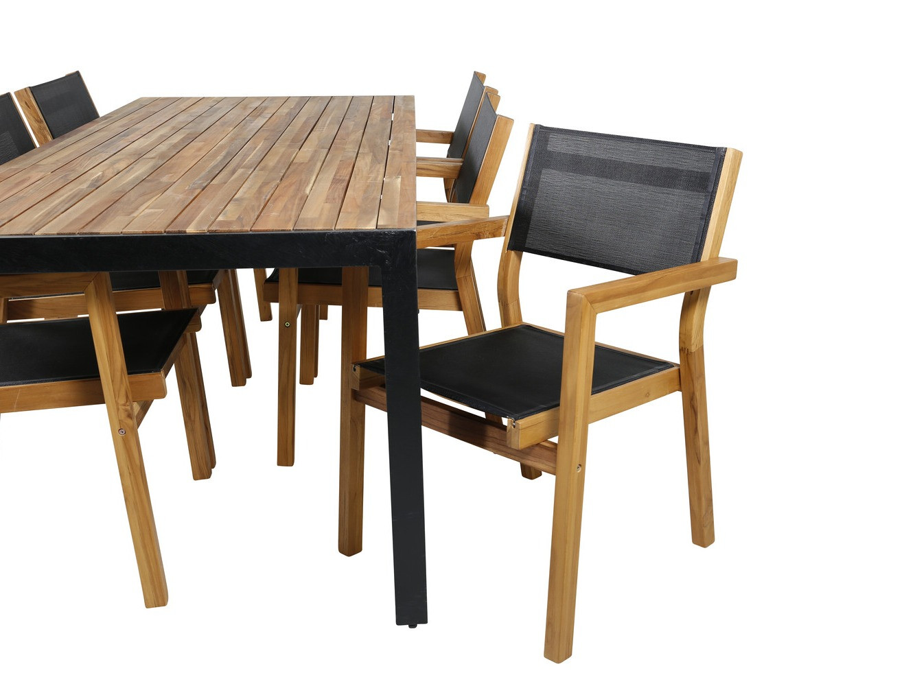 Komplet mize in stolov Dallas 2940