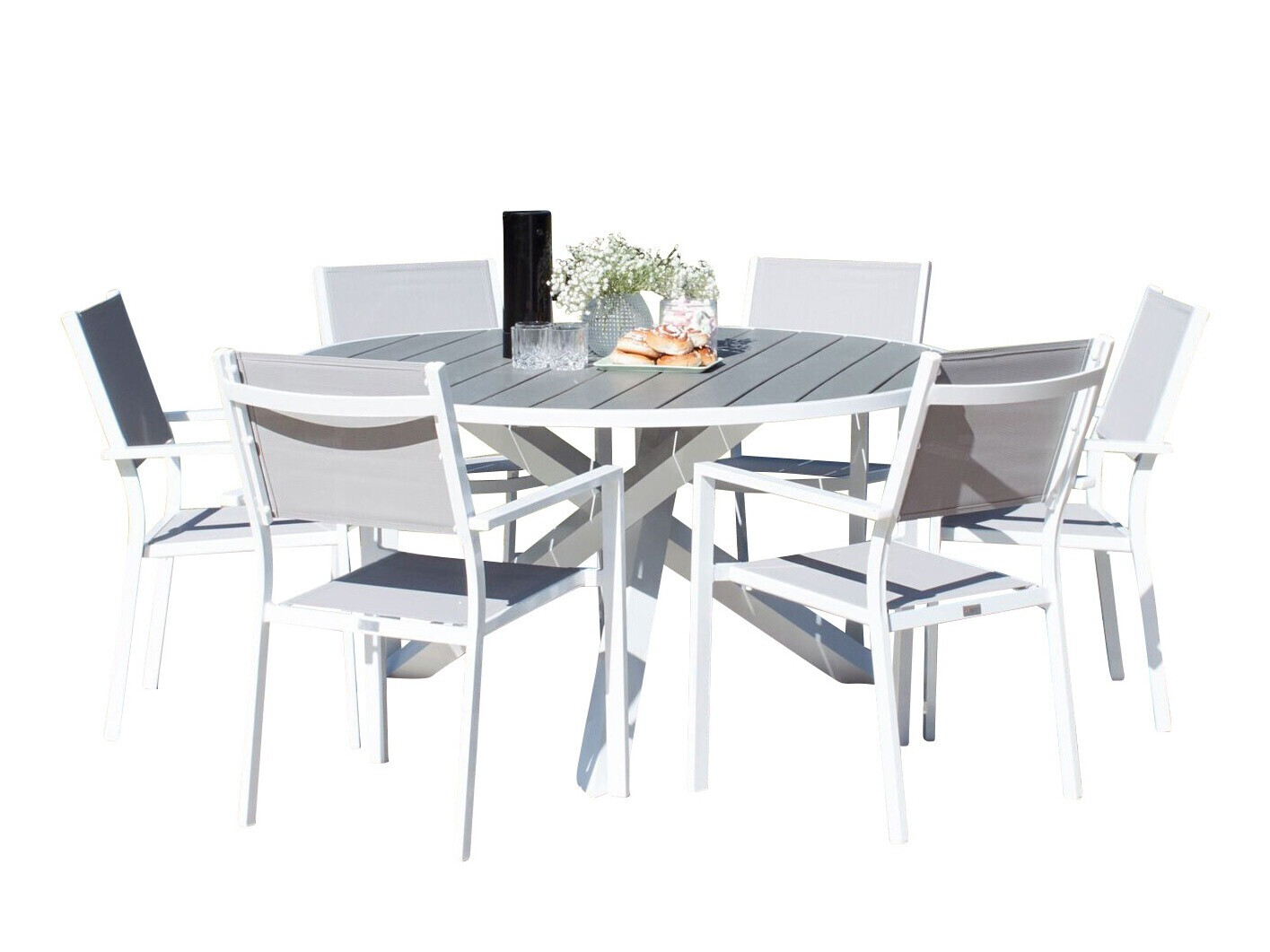 Komplet mize in stolov Dallas 2975