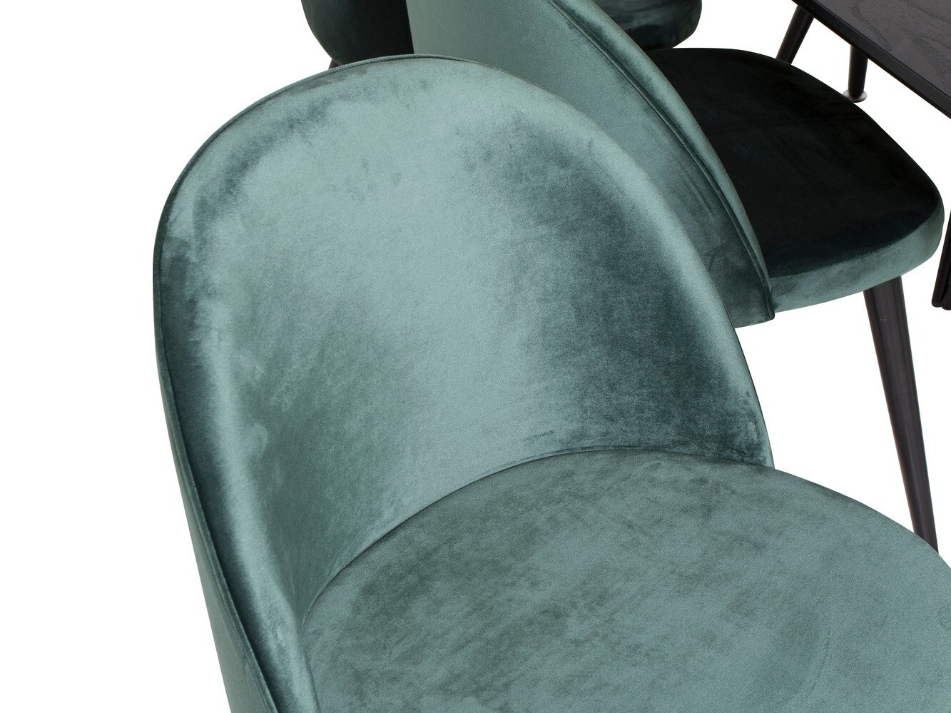 Jedilniški komplet Dallas 1449 (Zelena + Črna)