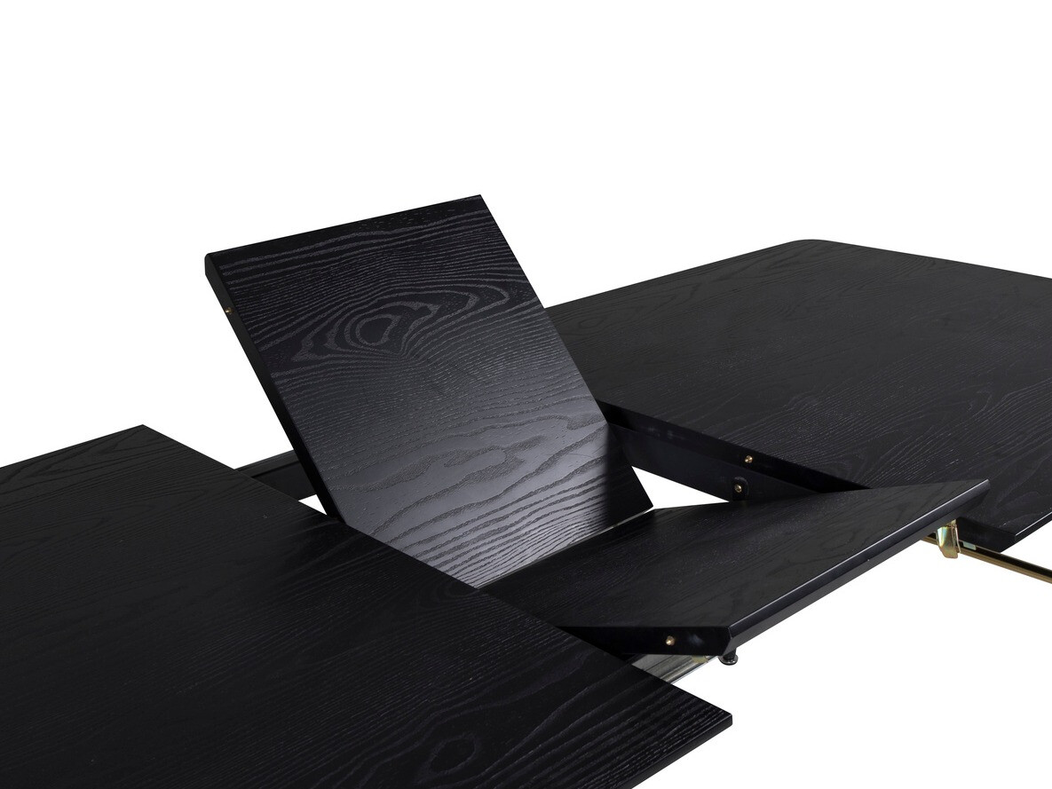 Jedilniški komplet Dallas 1453 (Črna)