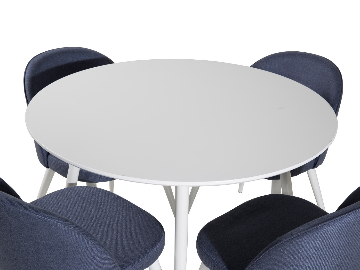 Jedilniški komplet Dallas 1536 (Modra + Bela)