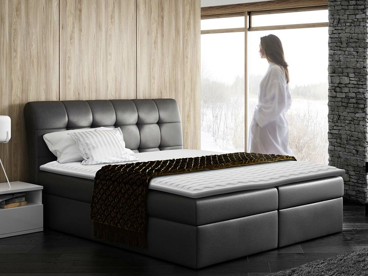 Boxspring postelja Campania (Soft 011)