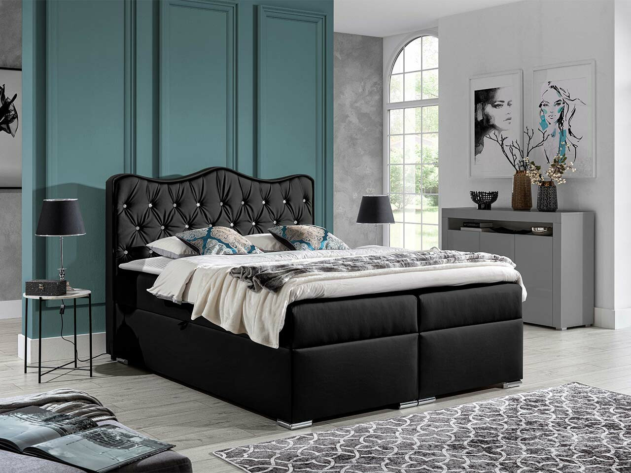 Boxspring postelja Tectum (Soft 011)