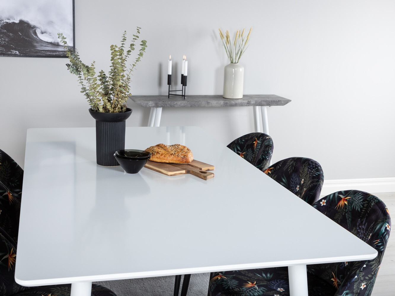 Jedilniški komplet Dallas 1624 (Cvetlični vzorec)