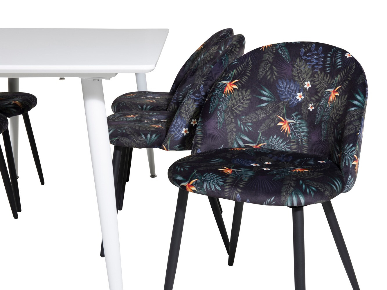 Jedilniški komplet Dallas 1624 (Cvetlični vzorec)