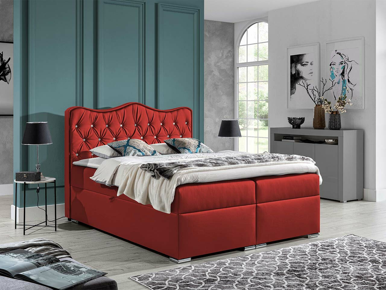 Boxspring postelja Tectum (Soft 010A)