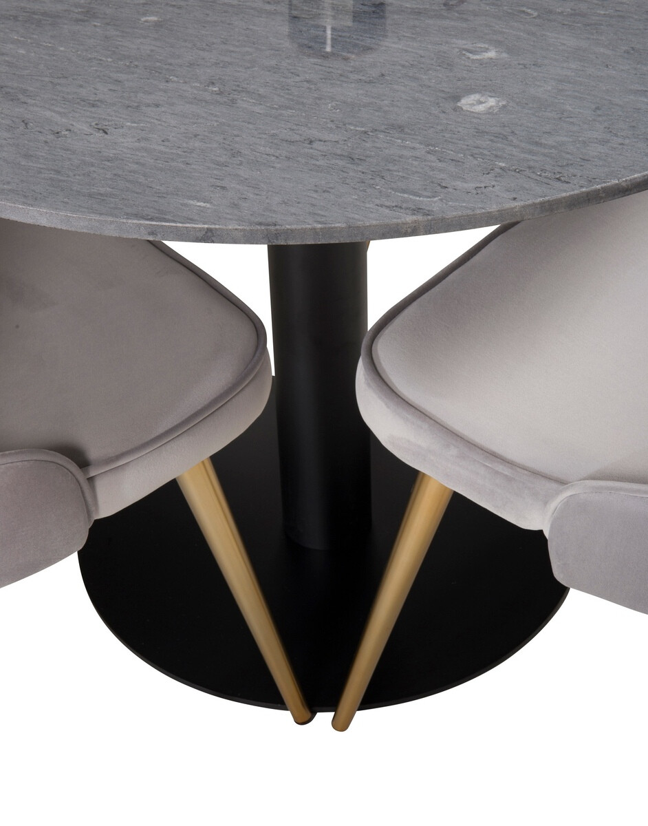 Jedilniški komplet Dallas 1627 (Siva)