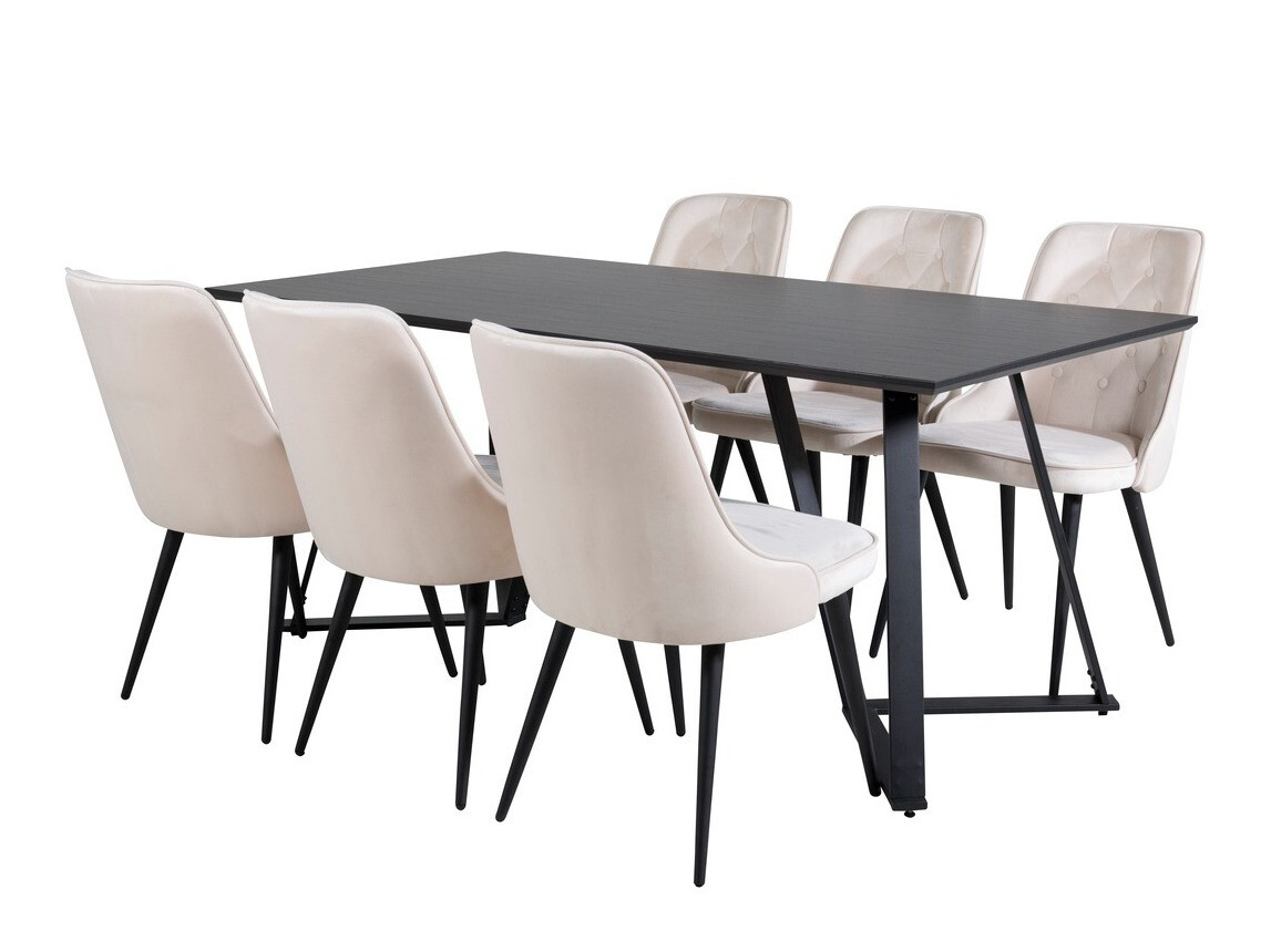 Jedilniški komplet Dallas 1628 (Bež)