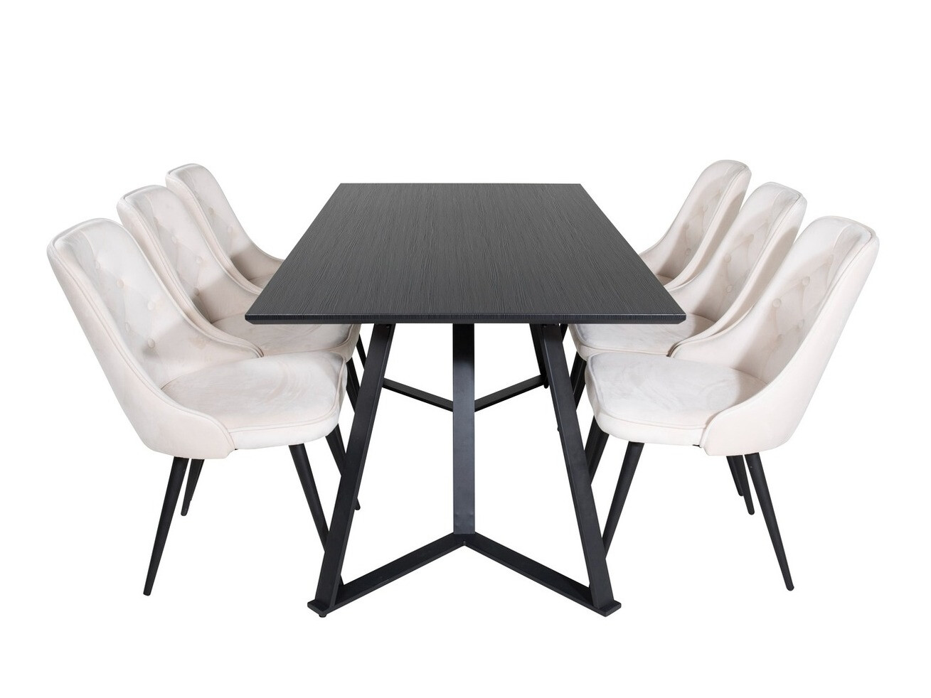 Jedilniški komplet Dallas 1628 (Bež)