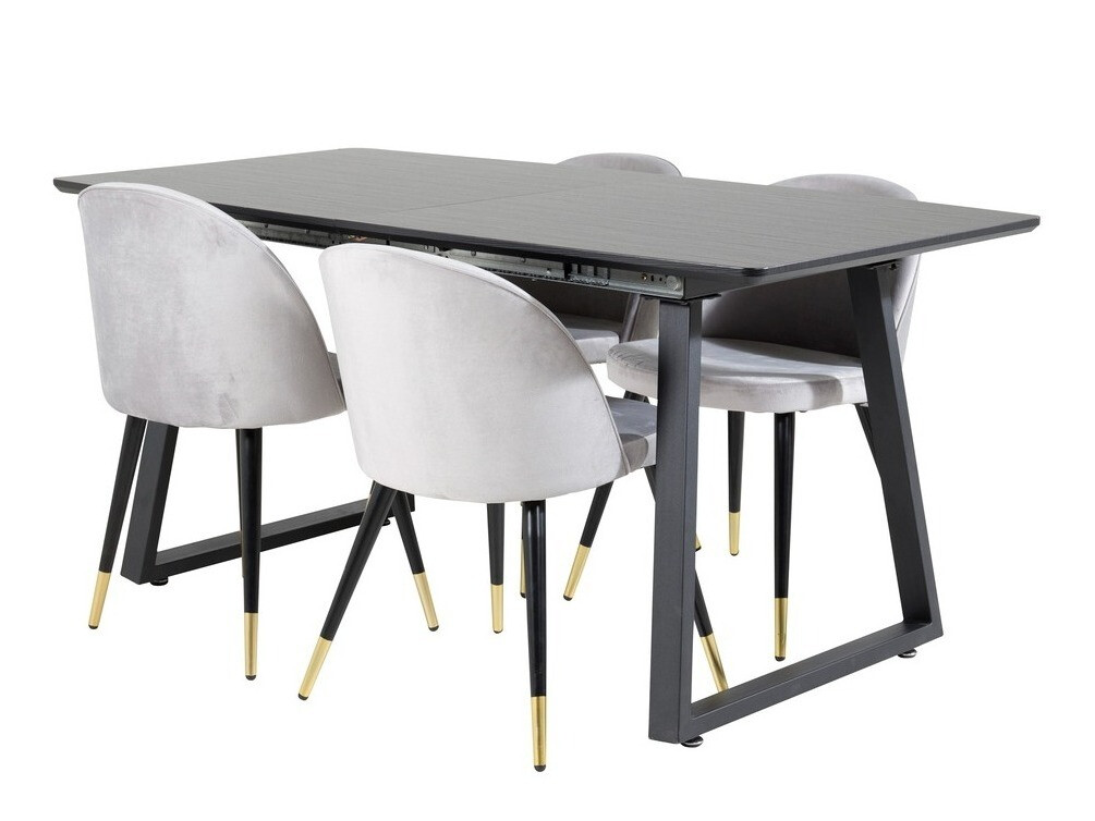 Jedilniški komplet Dallas 1631 (Siva)