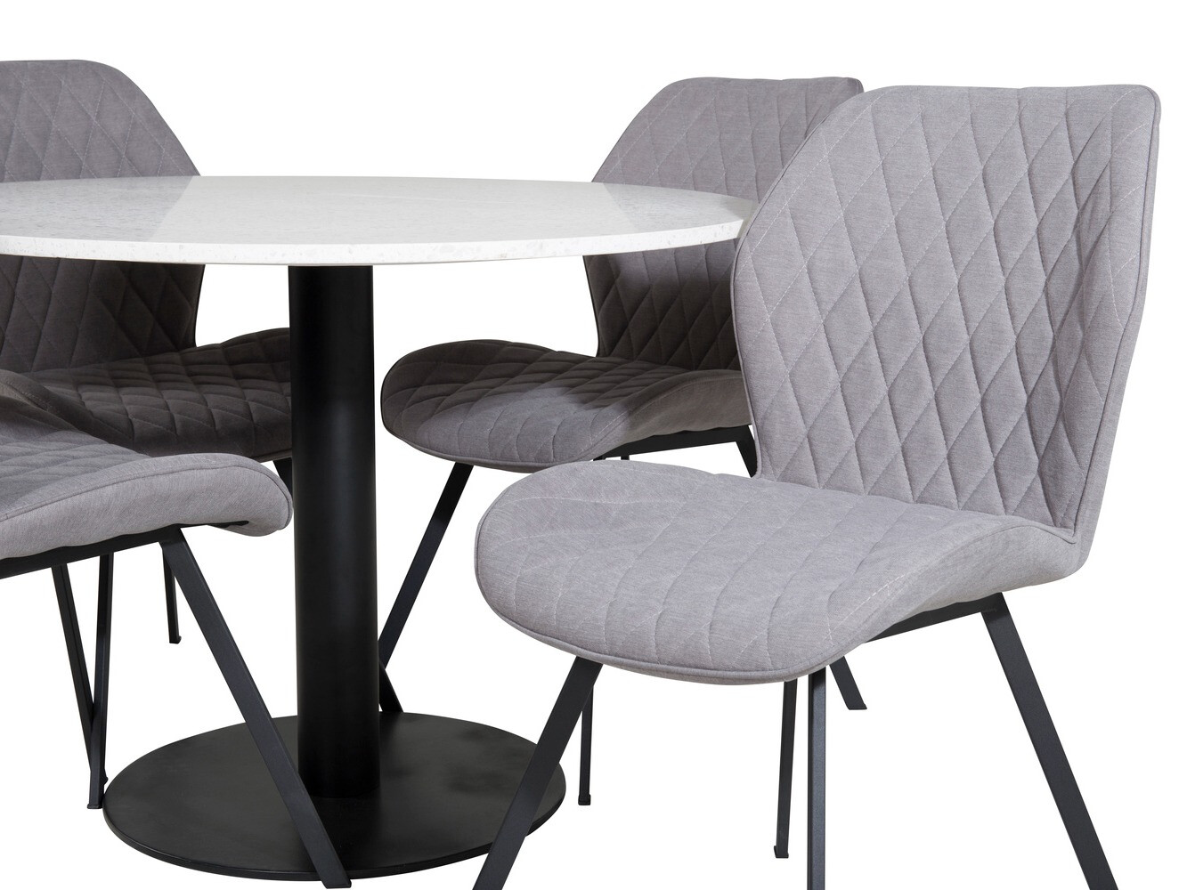 Jedilniški komplet Dallas 1635 (Siva)