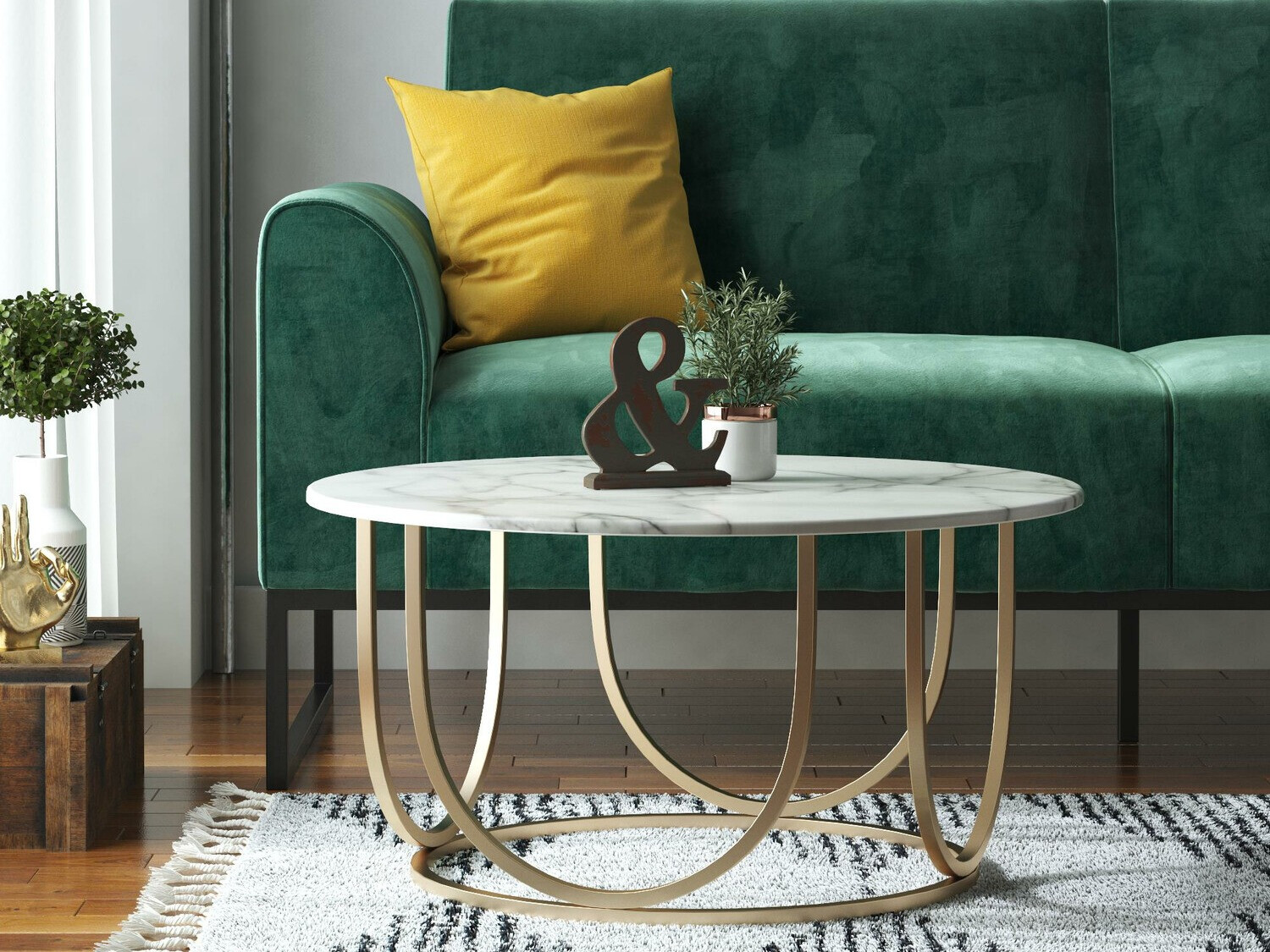 Klubska mizica CosmoLiving by Cosmopolitan 123