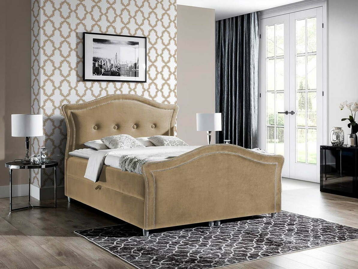 Boxspring postelja Oleum I (Magic Velvet 2206)