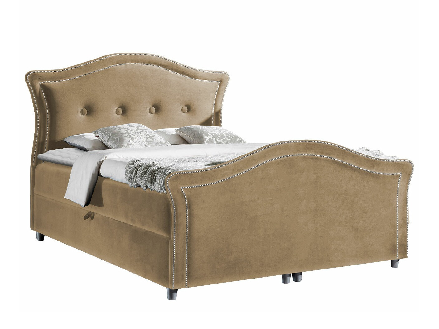 Boxspring postelja Oleum I (Magic Velvet 2206)