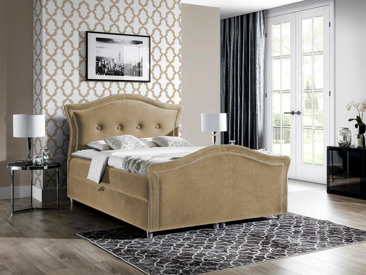 Boxspring postelja Oleum I (Magic Velvet 2206)