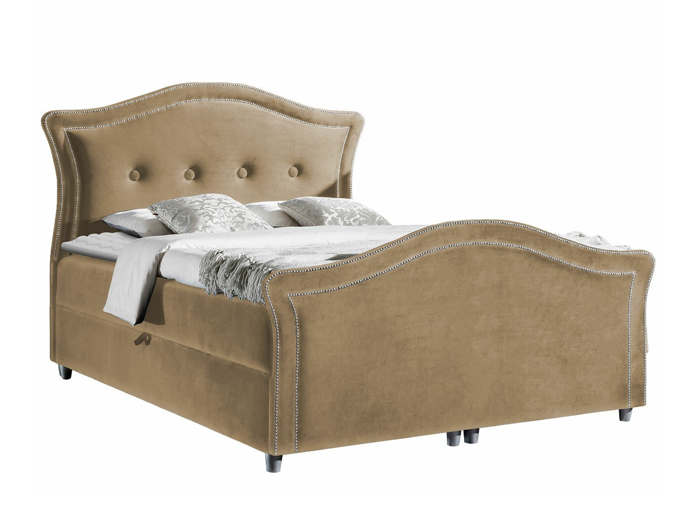 Boxspring postelja Oleum I (Magic Velvet 2206)