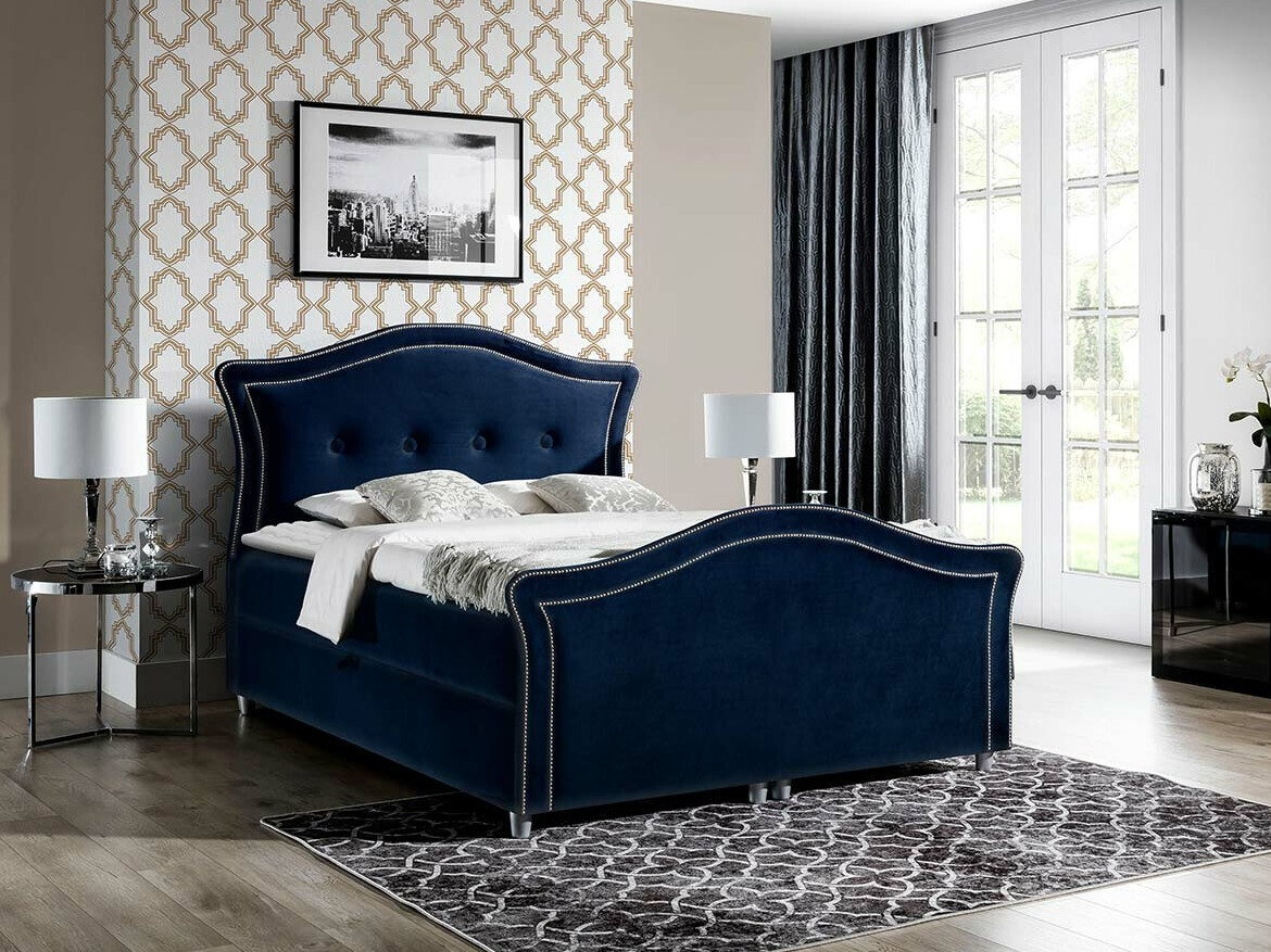 Boxspring postelja Oleum I (Magic Velvet 2216)