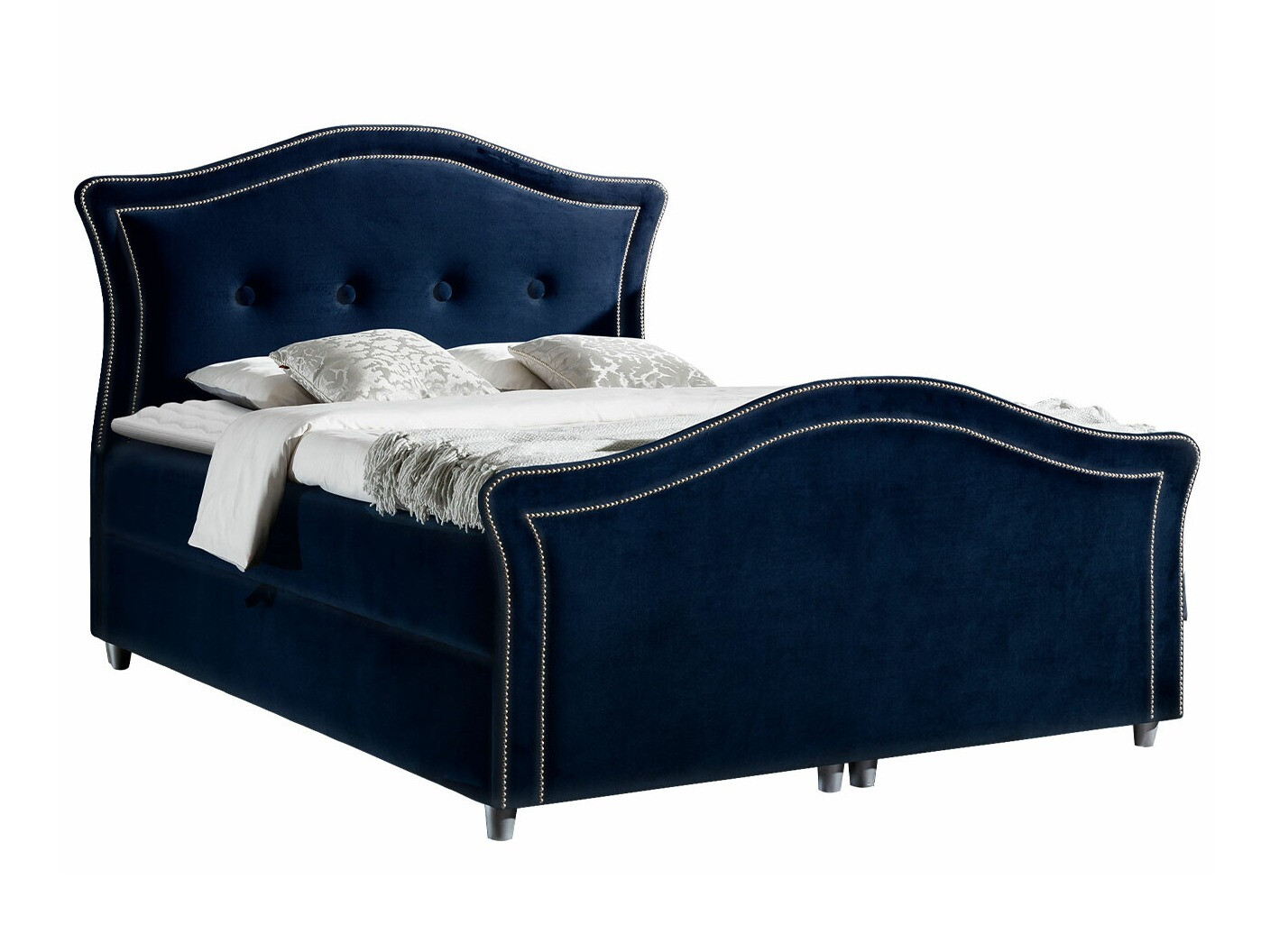 Boxspring postelja Oleum I (Magic Velvet 2216)