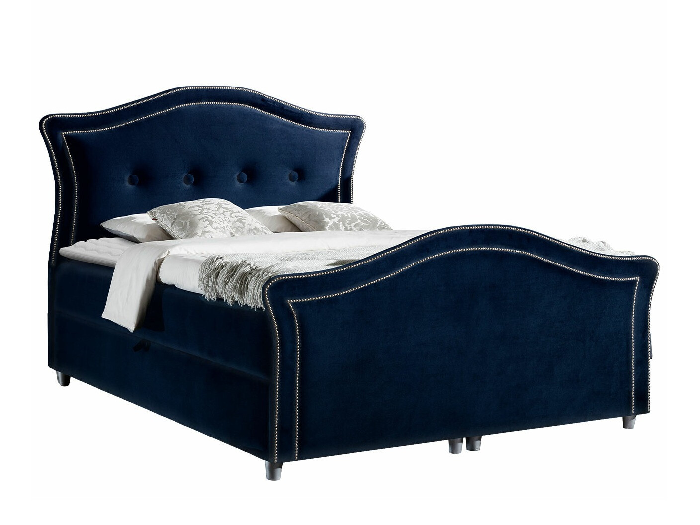 Boxspring postelja Oleum I (Magic Velvet 2216)