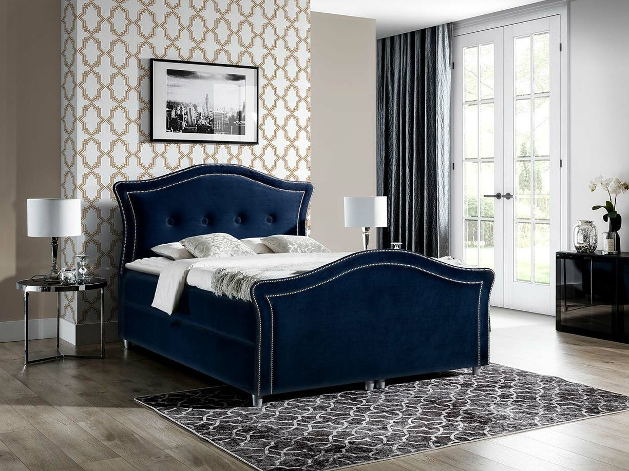 Boxspring postelja Oleum I (Magic Velvet 2216)