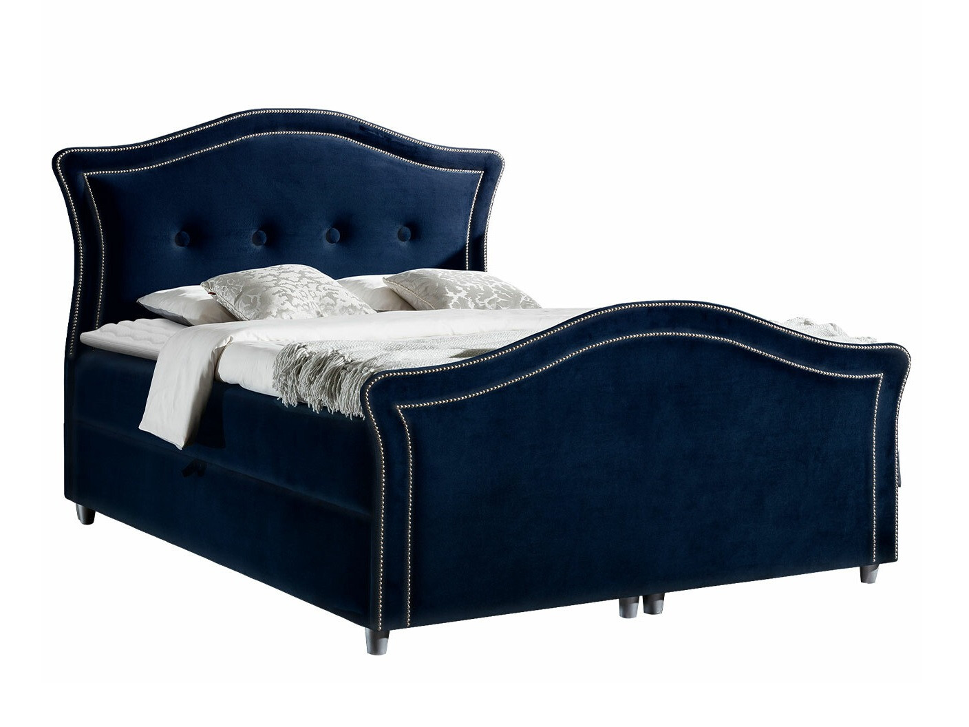 Boxspring postelja Oleum I (Magic Velvet 2216)