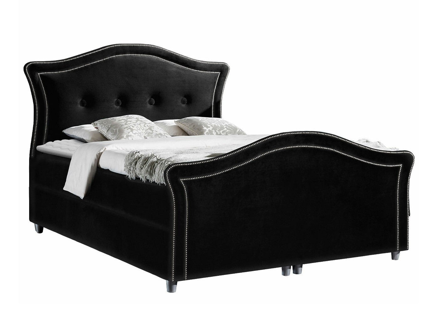 Boxspring postelja Oleum I (Magic Velvet 2219)