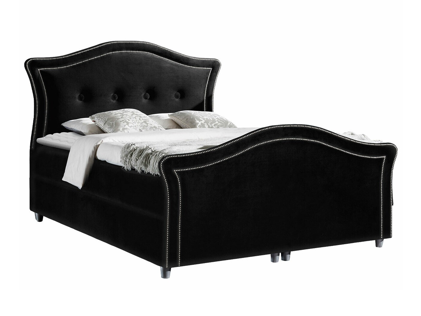 Boxspring postelja Oleum I (Magic Velvet 2219)