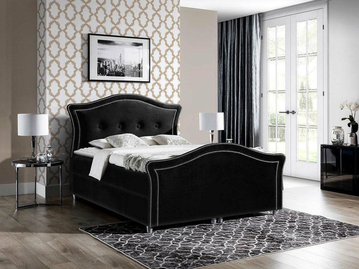 Boxspring postelja Oleum I (Magic Velvet 2219)
