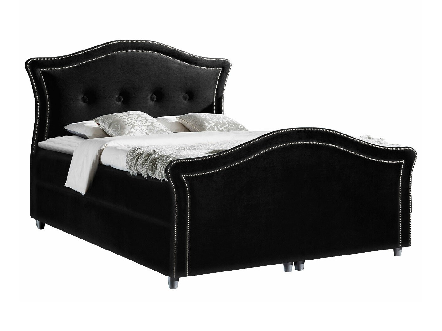 Boxspring postelja Oleum I (Magic Velvet 2219)