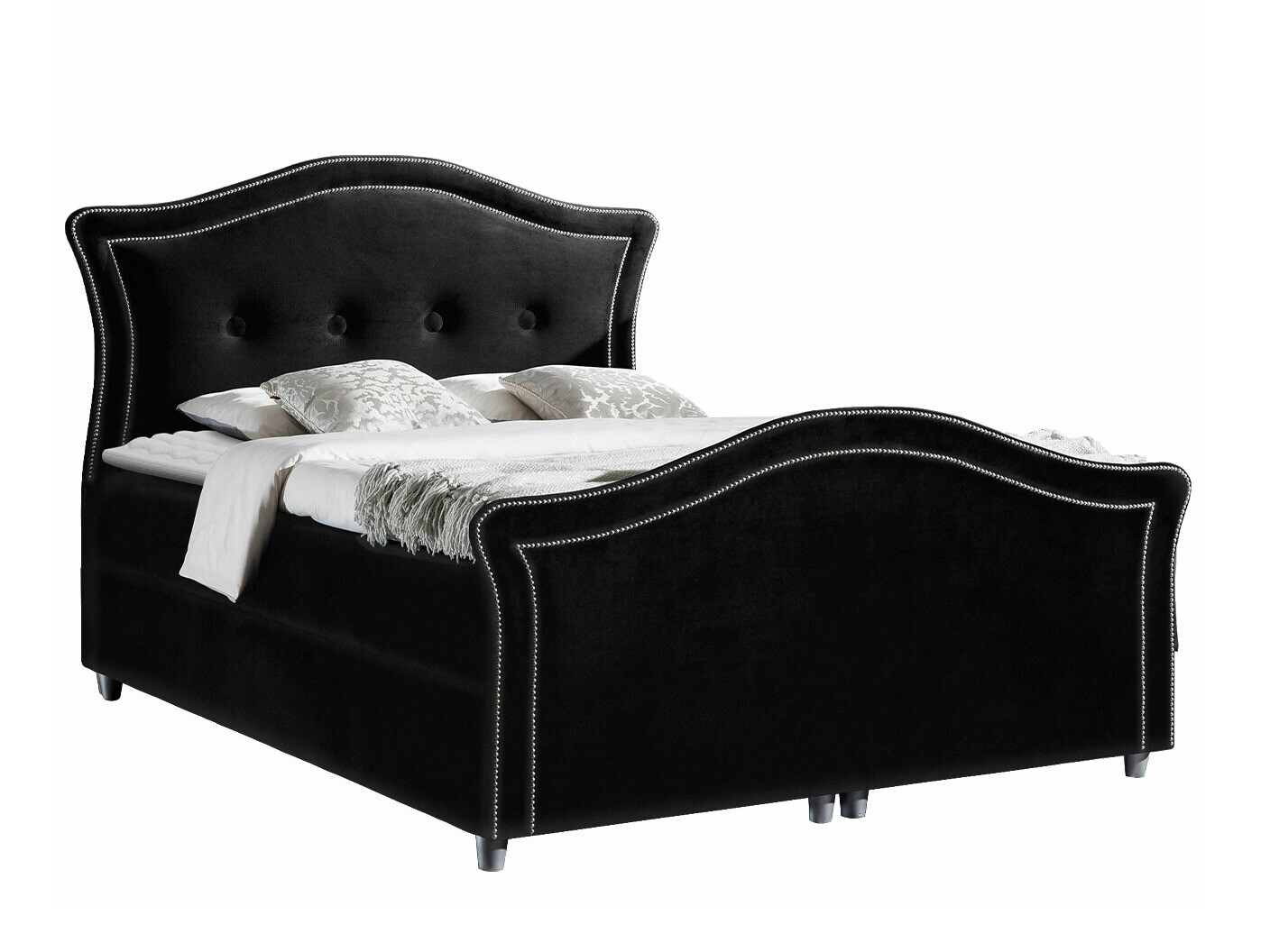 Boxspring postelja Oleum I (Magic Velvet 2219)