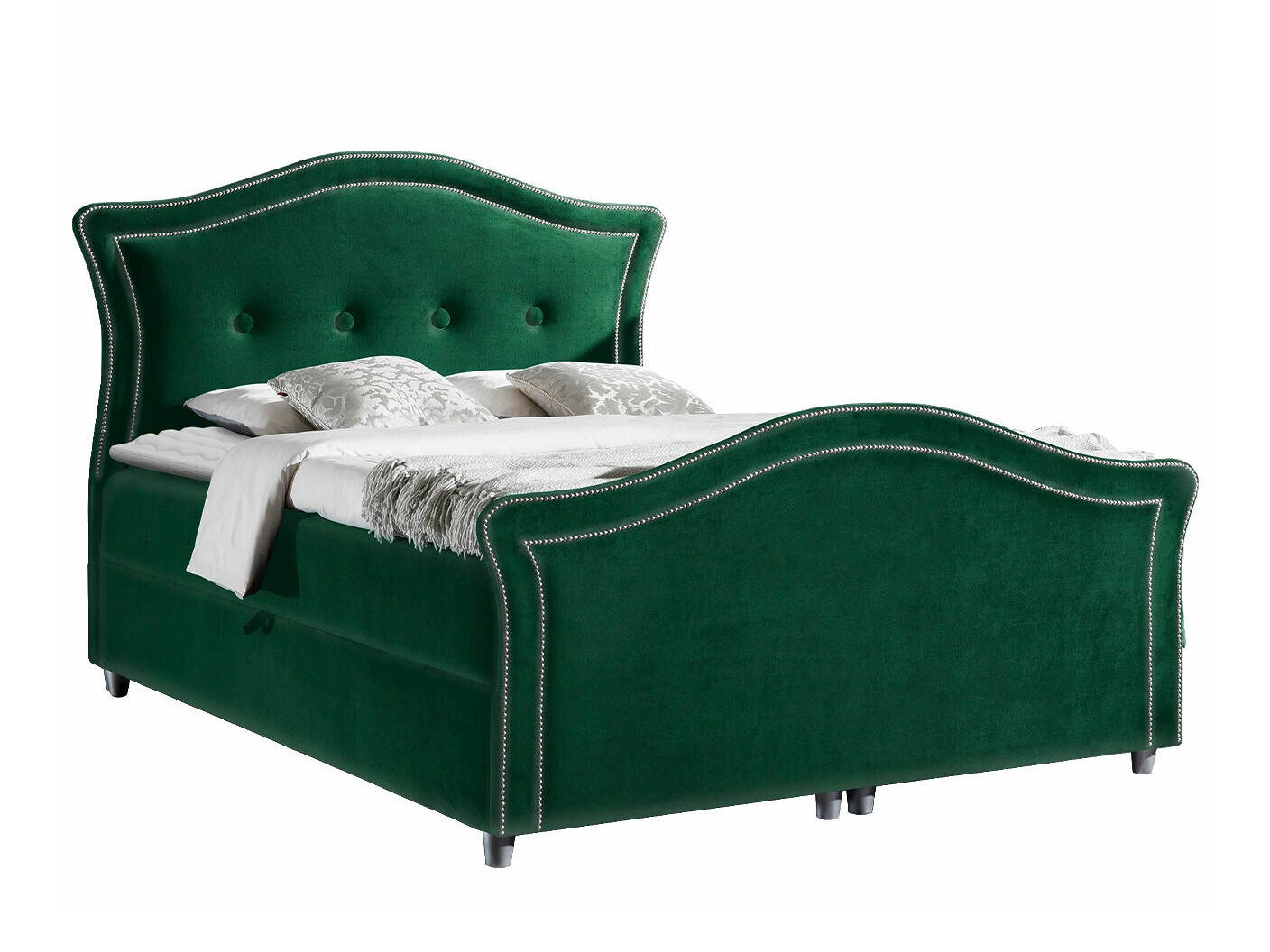 Boxspring postelja Oleum I (Magic Velvet 2225)