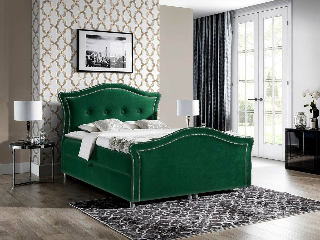 Boxspring postelja Oleum I (Magic Velvet 2225)